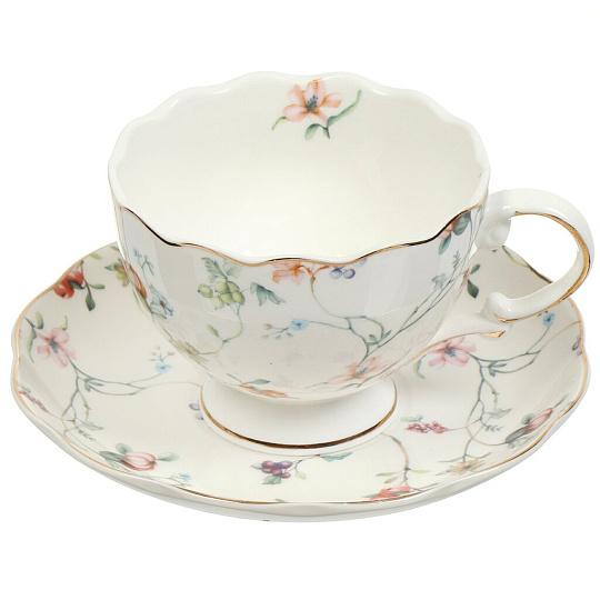 Набор чайный керамика, 9 предметов, на 4 персоны, 250 мл, Balsford, Зирана, 178-43015, подарочная упаковка