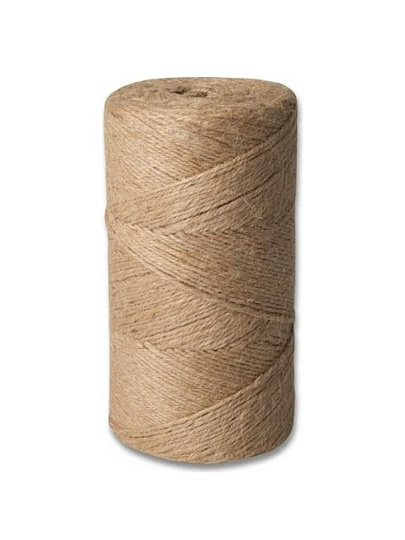 Шпагат джут, 500 г, 1670 текс, трехниточный, П 3 пол, 13801-1