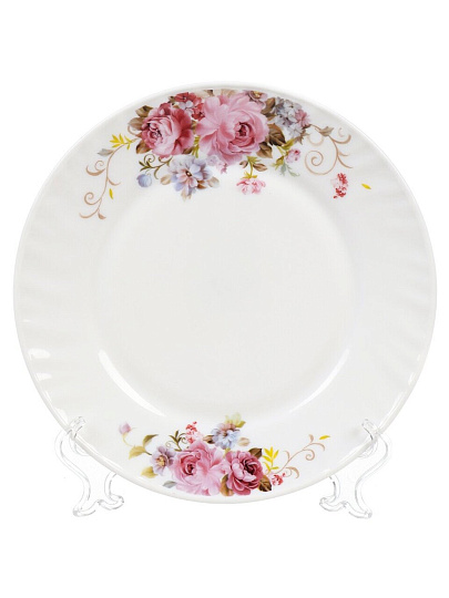 Сервиз столовый стеклокерамика, 19 предметов, на 6 персон, Наоми, 19010-19