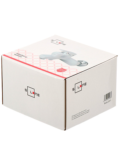 Смеситель для ванны, Solone, короткий излив, с картриджем, пластиковый корпус, PLA-3101