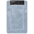 Коврик для ванной, 0.5х0.8 м, полиэстер, бирюзовый, Альпака, PU010240