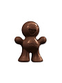 Ароматизатор в машину на дефлектор, сухой 3D, Little Joe, Натуральная кожа, EF4064
