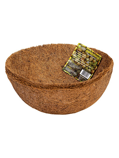 Кашпо 250 мм, из кокосового волокна, Fibre Family