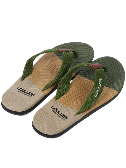 Тапки для мужчин, зеленые, р. 43, открытые, Каир, A210004