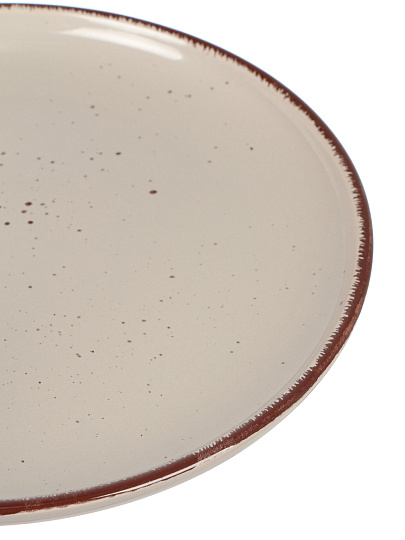 Тарелка десертная, керам, 20 см, Pollen lite, Daniks, капучино