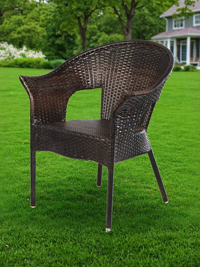 Мебель садовая Ривьера, стол, 60х60х59 см, 2 кресла, 100 кг, кресло - 68х60х78 см, C010054