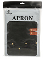 Фартук 66х75 см, 100% полиэстер, с карманом, черный, A170094 - фото 5