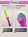 Швабра веревочная, микрофибра, 120 см, фиолетовый, с отжимом, фиолетовая, Марья Искусница, KD-4829 - фото 4