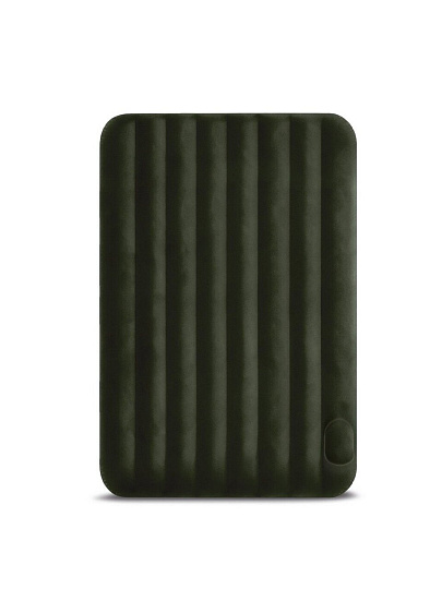 Матрас надувной Intex, 191х137х25 см, 64762, насос встроенный, ножной, флокированный, 272 кг