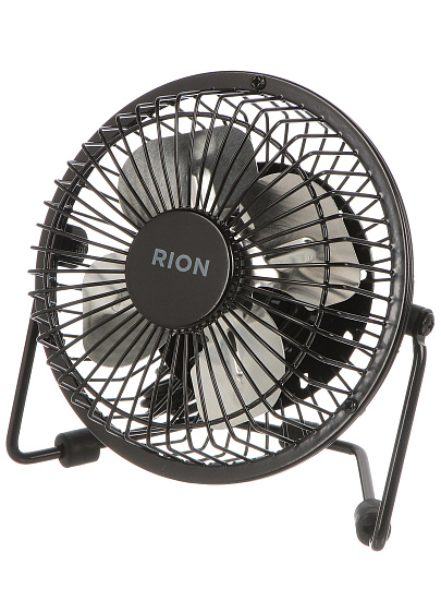 Вентилятор настольный, Rion, 2.5 Вт, USB, черный, FS40-A (QT-U401-blk)