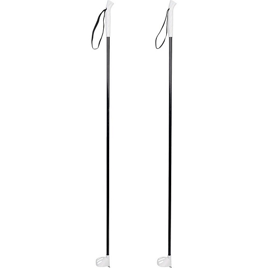 Лыжи для детей, 120 см, с палками, 95 см, универсальное крепление, носок фиксируемый, Ski Race, 332447-00