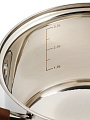 Кастрюля нержавеющая сталь, 3.8 л, крышка стекло, Daniks, Веллингтон, GS-01415-20CA, индукция - фото 10