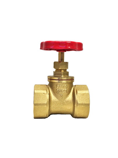 Вентиль г-г, латунь, DN 25, 15Б1п, Ciao, STI