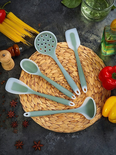 Шумовка силикон, навеска, Daniks, Verde, 161044-5