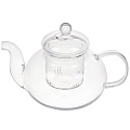 Чайник заварочный стекло, 0.85 л, Leonord, Aroma, 008246