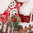Фигурка декоративная Дом в снегу, 20х16х28.5 см, красная, SYZFZ-4223030 - фото 4