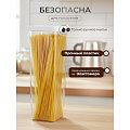 Банка для сыпучих продуктов, пластик, 1.9 л, 10х10х28 см, с крышкой, Idea, Степ, М 1294 - фото 3