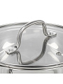 Кастрюля нержавеющая сталь, 6.1 л, крышка стекло, Daniks, Нолан, GS-01363-24CA, индукция - фото 3