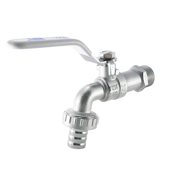 Кран водоразборный 1/2'', со штуцером, STI