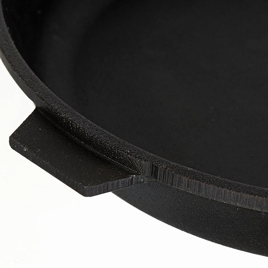 Сковорода-крышка чугун, 28 см, Камская посуда, индукция, кс8040