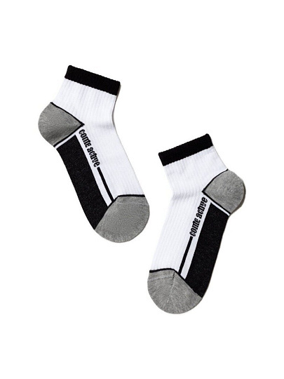 Носки детские унисекс, Conte-kids, Active, 507, белые, р. 18, укороченные, 13С-34СП