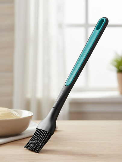 Кисточка кулинарная пекарская, силикон, навеска, Atmosphere, Легкая волна/Breeze Wave, AT-K4493