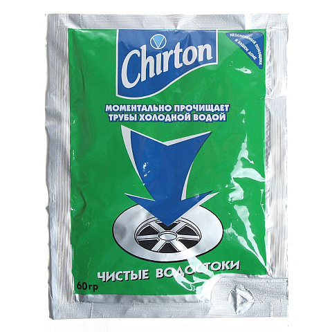 Средство от засоров Chirton, 60 г