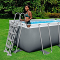 Бассейн каркасный Bestway, 412х201х122 см, Power Steel Rectangular, 56456, фильтр-насос, лестница, 8124 л - фото 10