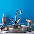 Смеситель для кухни, BOOU, с кран-буксой, хром, BA5330-1F-SE020-B723 - фото 6