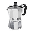 Кофеварка гейзерная, алюминий, пластиковая ручка, на 3 чашки, 850-129