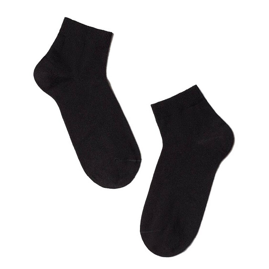 Носки детские унисекс, хлопок, Conte-kids, Tip-Top, черные, р. 20, короткие 000, 19С-143СПЕ