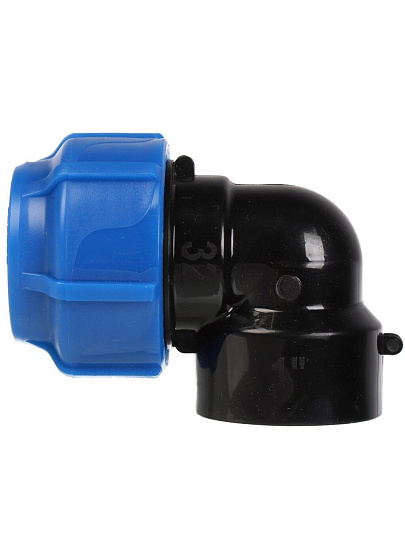 ПНД уголок d32х1", внутренняя резьба, Spektr