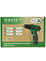 Дрель-шуруповерт аккумуляторный, Oasis, ASB-12S Eco, 12 В, коробка - фото 10