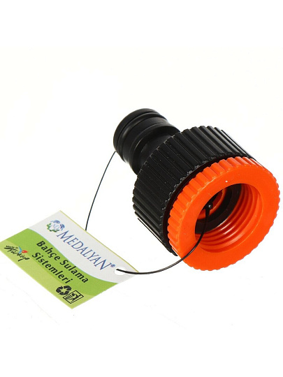 Адаптер 1/2&quot;-3/4&quot;, быстросъемный, пластик, с переходником, Medalyan, 320