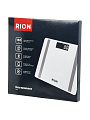 Весы напольные электронные, Rion, Smart C8-BT, стекло, до 150 кг, 30х30 см, Bluetooth, LCD-дисплей, белые - фото 11