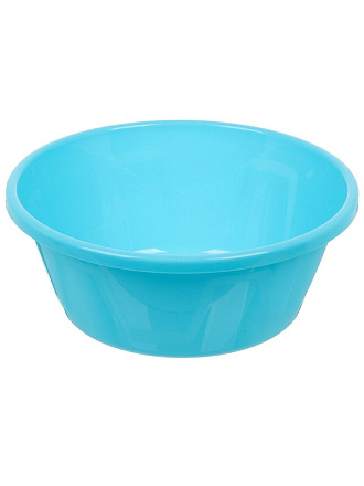 Таз пластик, 5 л, круглый, лайт, в ассортименте, Радиан, 10033097