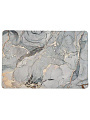 Коврик влаговпитывающий для ванной, 0.4х0.6 м, мрамор серый, A090050