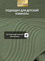 Покрывало евро, 200х220 см, 100% полиэстер, стеганое, Silvano, Модерн, темно-зеленое - фото 5