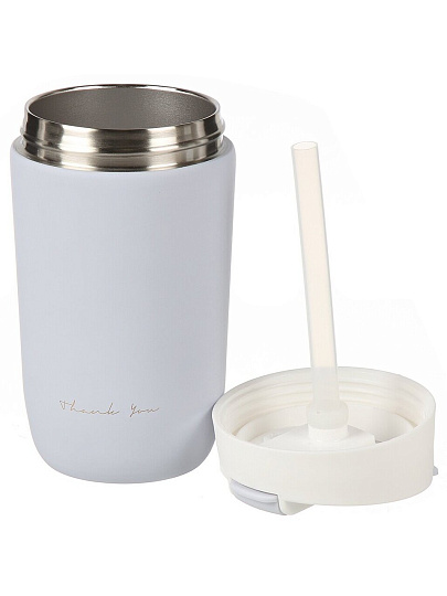 Термокружка нержавеющая сталь, 0.48 л, сиреневая, Y4-9306