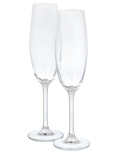Бокал для шампанского, 220 мл, стекло, 2 шт, Bohemia, Colibri/Gastro, 91L/4S032/T/00000/220-2S1REP