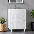 Тумба TOPPUS GOFFRE MUAR 60 белый soft touch под умывальник Art 60