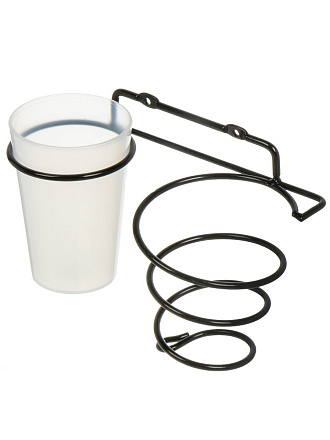 Стакан с держателем для фена, нержавеющая сталь, Potato, P28-6