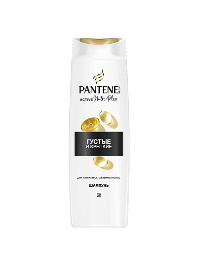 Шампунь Pantene Pro-V, Густые и крепкие, для тонких волос, 325 мл
