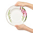 Тарелка суповая, керамика, 20 см, круглая, Голубка Бамбуковая орхидея, Добрушский фарфоровый завод, 5С0845 - фото 5