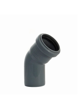 Уголок канализационный 50 мм, 45 °, РосТурПласт, внутренний, 36668