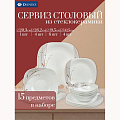 Сервиз столовый стеклокерамика, 15 предметов, на 4 персоны, Daniks, Орфей, W-15Q-130303/291901, белый - фото 13