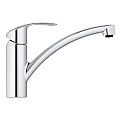 Смеситель для кухни, Grohe, Eurosmart, с картриджем, хром, 33281002