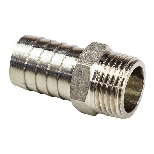Штуцер d18х1/2&quot;, никель, наружная резьба, STI