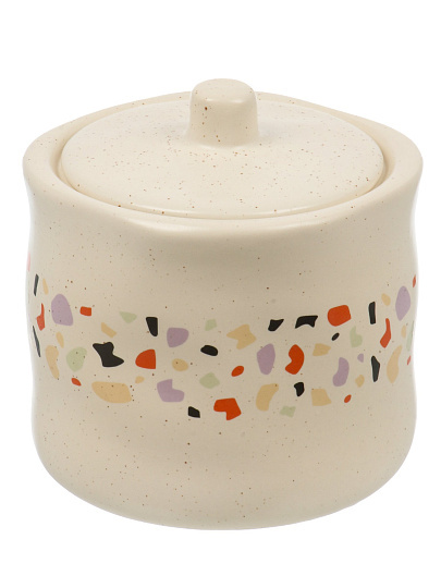 Контейнер для ватных дисков Мозаика, керамика, 10.5x8.9/11 см, BCE3075AA-CT