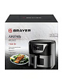 Аэрогриль Brayer, 2037BR, 1500 Вт, 5 л, LCD-дисплей, 7 предметов - фото 11